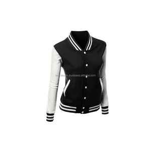 Chaqueta de Béisbol Unisex 2025 de Alta Calidad con Diseño de Parches, Chaquetas Varsity Cortadas Personalizadas, Auténticas, Antibacterianas y Transpirables para Invierno - Product Image 5