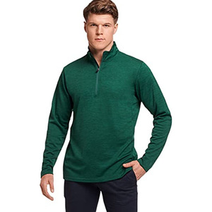 Camisetas de algodón de negocios informales personalizadas de fábrica para hombre, cuello levantado, manga completa, tela de sarga antiarrugas, transpirable para el verano - Product Image 6