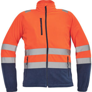 Veste de travail Gilet de sécurité Vêtements avec fermeture éclair de poche Logo personnalisé OEM ODM - Product Image 5