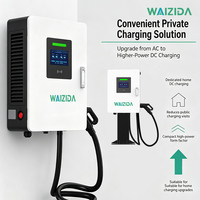 Nouveau chargeur rapide DC pour VE 28 kW 240 V monophasé 480 V (version améliorée) CCS1 NACS OCPP mural pour l'Amérique du Nord, pour parkings, flottes et applications de stationnement