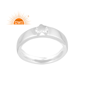 Anillo de banda simple de Plata de Ley 925 fina superventas, joyería personalizada para mujer, regalo para ella - Product Image 1