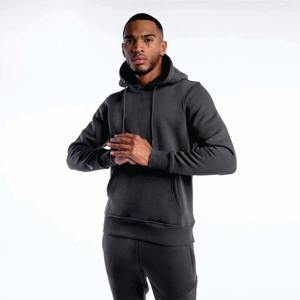 Logo imprimé coton blanc décontracté luxe sweats à capuche survêtement unisexe polaire broderie en vrac poids lourd plaine hommes sweats à capuche - Product Image 1