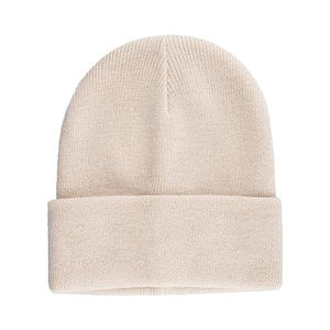 Gorro de invierno de algodón de tamaño adulto de alta calidad OEM logotipo impreso completo con bordado frontal 2026 - Product Image 6