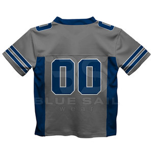 Maillot de football américain à coupe extensible avec col côtelé et manches Maillot de football américain avec coupe moderne et options de couleur - Product Image 5