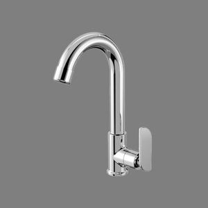Grifo de lavabo pulido elegante con acabado cromado, adecuado para el estilo de baño y el rendimiento funcional, el estilo de baño, el estilo - Product Image 1