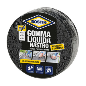 Bostik Gomma Liquida Impermeabile Sigilla Protegge e Ripara Nastro 5 Metri - Product Image 1