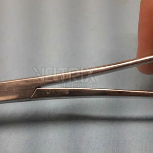 Pinzas Curvas para Esponjas de Acero Inoxidable con Logotipo Personalizado 9 1/2, Pinzas Curvas para Esponjas a Bajo Precio 9 1/2 - Product Image 6