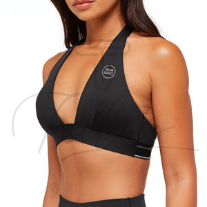 Meilleur prix Soutien-gorge de sport respirant simple sans couture de haute qualité pour femmes Yoga Gym Séchage rapide Extensible dans les quatre sens - Product Image 5