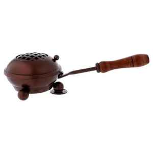 Achetez un porte-encens décoratif en bois et métal pour usage religieux, écologique, brûleur de Bakhoor, tendance, prix de gros pas cher, livraison rapide - Product Image 3