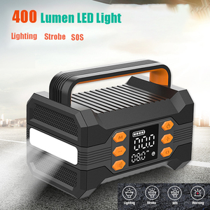 Nouvelle conception, <span class=keywords><strong>booster</strong></span> de batterie de voiture 12V 4000A Peak, multifonction, 150 PSI, démarrage d'urgence avec compresseur d'air pour camions - Product Image 2
