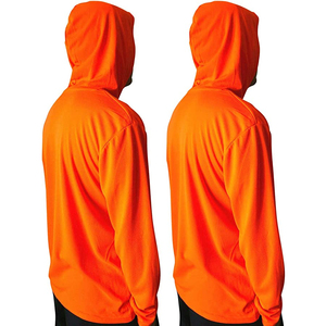 Camiseta DE SEGURIDAD reflectante de alta visibilidad con logotipo personalizado de alta calidad y transpirable con capucha - Product Image 1