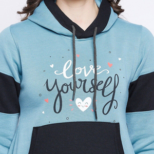 2025 femmes de haute qualité pull à capuche décontracté en gros Logo personnalisé vêtements de sport d'hiver Polyester coton à capuche col - Product Image 6