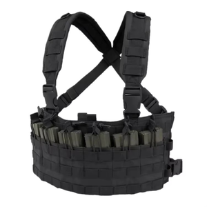 Cómodo Chaleco de caza, el mejor diseño, aparejo de pecho con almacenamiento de extensión funcional para bolsa de Radio, aparejo táctico de pecho - Product Image 4