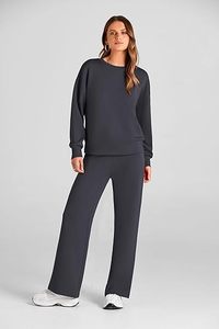 Conjunto Deportivo para Mujer, Personalizado, de Alta Calidad, para Gimnasio y Fitness, Sudadera Corta con Capucha y Pantalones Deportivos, Traje Deportivo Informal de Dos Piezas - Product Image 6