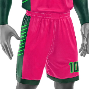 Design de maillot de basket-ball personnalisé pour kit d'équipe Col en V Sublimation haut de gamme Fabriqué au Pakistan Pantalon de qualité supérieure Design personnalisé - Product Image 3