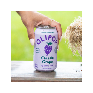 Refresco clásico de uva OliPop, bebida espumosa saludable con sabor natural a uva - Product Image 4