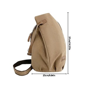 Bolsos de pecho multifuncionales de moda para hombres y mujeres con cremallera New Wave Travel Casual Shoulder Bags para ropa de calle - Product Image 6
