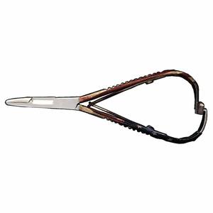 Mitten scissors stainless steel customized handle fishing tackle mitten scissors - Product Image 2