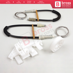 BWR314 Kit de réparation de lève-vitre de porte avant droite pour voitures 1995-2004 4/5 Door 9222F4 Auto Parts by Bross Made in Turkey - Product Image 4