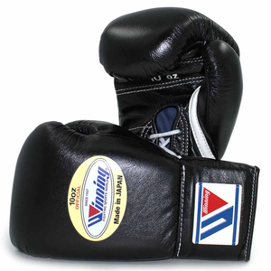 Nouveauté Gants de boxe gagnants avec logo personnalisé Gant de boxe de combat MMA épargnant l'entraînement professionnel en cuir véritable - Product Image 4
