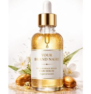 Suero Capilar Reparador para Cabello Seco y Dañado de Marca Privada, Suero Capilar para Cabello Encrespado, Suero Capilar Suavizante y Brillante para Hombres y Mujeres, Suministro al por Mayor OEM - Product Image 3