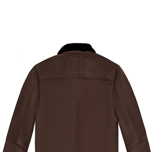 Venta al por mayor con estilo de nueva moda de los hombres chaquetas de bombardero de tela de lona con cuello alto para el invierno - Product Image 6