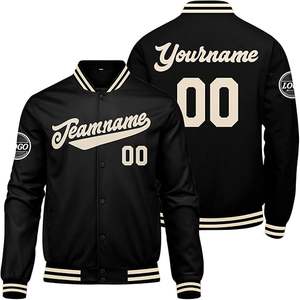 Varsity <b>Jacket</b> OEM Custom Design Letterman <b>Jacket</b> Baseball Leather Streetwear Coat Varsity Bomber <b>Jacket</b> for <b>Men</b> Breathable - Product Image 2