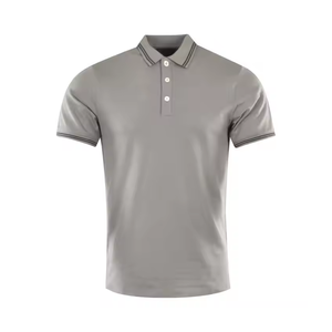 2024 nouvelle conception personnalisée de haute qualité pour hommes pour polos 100% coton motif solide prix de gros vente en gros - Product Image 2
