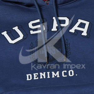 Sudaderas con capucha de gran tamaño de algodón grueso en blanco de alta calidad sin cuerda Unisex logotipo personalizado de talla grande sudaderas con capucha térmicas para hombres - Product Image 5