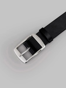 เข็มขัดหนังแท้หัวเข็มขัดสำหรับนักธุรกิจชาย - Product Image 6