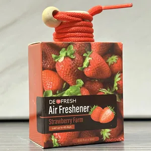 Car Accessories Air Fresheners Support Low MOQ Use Up To 45 Days Scent Reasonable Price 10ml Bottle Strawberry Farm Malaysia