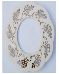 Cadre photo en bois personnalisé avec vadrouille et résine Design élégant pour la décoration de la maison Vase mural pour le ramadan et les mariages - Product Image 3