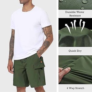 Nuevo Diseño de Moda de carga corto de los hombres de alta calidad logotipo personalizado de la calle de la moda de los hombres cortos simples hechos en Pakistán por Dress Sports - Product Image 4