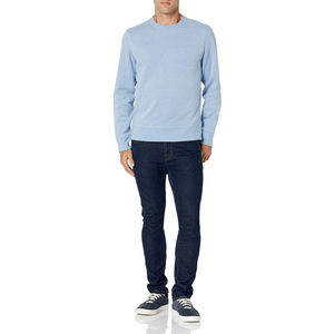 เสื้อสเวตเตอร์แบบสวมหัวผ้าคอตตอนผสมเสื้อสเวตเชิ้ตแบบธรรมดา - Product Image 1