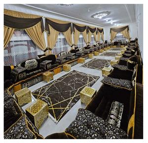 Sofá estilo Majlis árabe, diseño clásico, elegante conjunto para sala de estar, asientos de esquina de lujo, diseño que ahorra espacio - Product Image 1