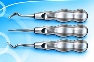 Elevador de Extracción Dental Manual, Elevador Luxador de Ángulo Recto, Instrumento Quirúrgico Dental de Acero Inoxidable - Product Image 2