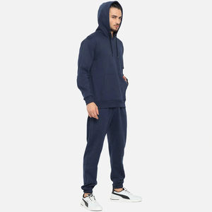 Wholesale Custom Men's Hooded Jogging Tracksuit for Winter Training Casual <b>Running</b> Wear Customized OEM Order Welcome! - Product Image 3