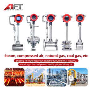 Sistem Uap Industri Cairan Gas <span class=keywords><strong>Air</strong></span> Minyak 4-20mA <span class=keywords><strong>Flow</strong></span> <span class=keywords><strong>Meter</strong></span> Vortex Karman DN50 Buatan Sendiri OEM untuk Uap Jenuh - Product Image 3