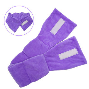 Groothandel op maat gemaakte logo-gevulde slaapmasker met zwaartekracht, aromatherapie, lavendel, zacht gewogen oogkussen - Product Image 1