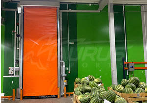 STX-FR110 - Portes rapides isolées en PVC pour chambre froide, isolation thermique, acier inoxydable - Product Image 6