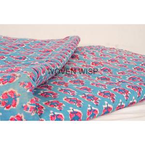 Mughal Print Soft 100% Pure Cotton Lightweight Hand Block Print Fabric for Women's Clothing Boys' Apparel-Home Textile Cover - Product Image 5