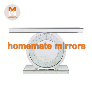 Hot <span class=keywords><strong>Cheal</strong></span> Table console miroir art déco avec cristal flottant - Product Image 2