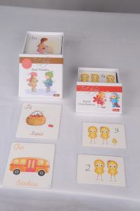 Boîtes de cartes à jouer pliables en carton gris recyclable imprimées en offset personnalisées avec lamination brillante - Product Image 3