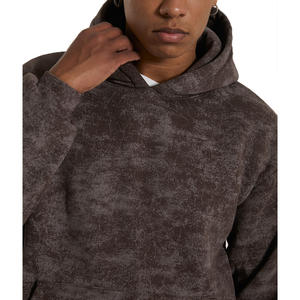 Sudadera con capucha para hombre de calidad superior 100% algodón polar colección de invierno personalizable con un diseño elegante y cómodo excepcional - Product Image 2