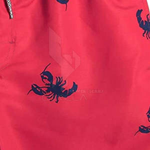 Wholesale <b>Men's</b> Casual Mid Waist Beach <b>Shorts</b> Summer Wear with Elastic Closure 100% Cotton Solid Pattern Quick Dry - Product Image 4