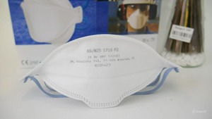 Respirateur jetable 3M 9320A + P2/FFP2 5 couches de protection confortable pour les poussières et les brumes dans les applications industrielles - Product Image 2