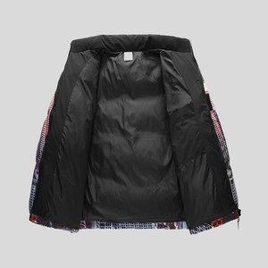 Veste rembourrée matelassée personnalisée à imprimé par sublimation pour l'hiver OEM veste bulle pour hommes - Product Image 2