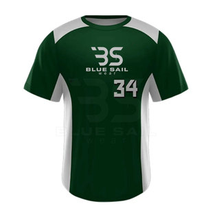 Maillot de baseball personnalisé, nom et numéro d'équipe personnalisés, vêtements de sport, maillot à vendre au meilleur prix - Product Image 1
