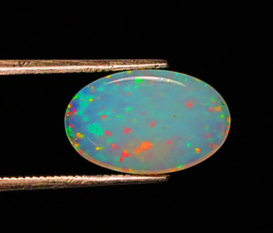 Ethiopian Opal Cabochon Gemstone - Welo Loose Opal Gems - Amazing Galaxy Fire Opal Stone-Pierre semi-précieuse naturelle pour elle - Product Image 5