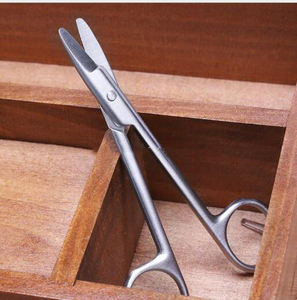 High Quality Professional <b>Foot</b> Nail Clippers Stainless Steel Toe Nail Scissor with Straight <b>Blade</b> Cuticle Scissor - Product Image 5